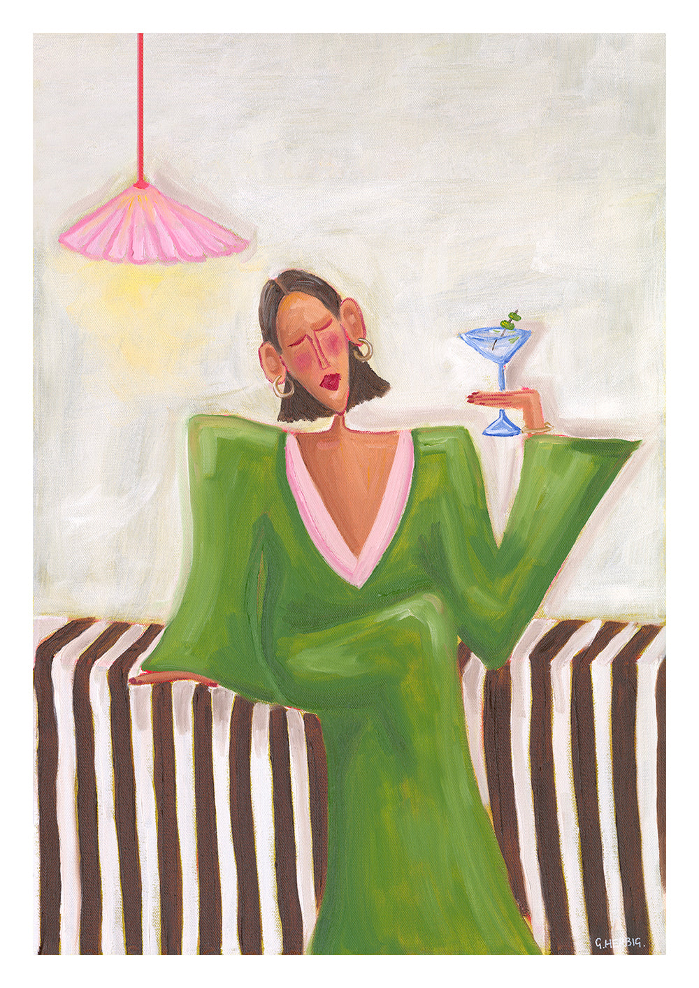 Martini in the Bedroom